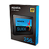 Твердотельный накопитель SSD ADATA ULTIMATE SU800 256GB SATA, фото 3