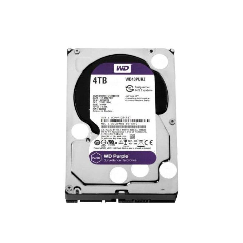 Жесткий диск Western Digital Purple 4TB (WD40PURZ) - фото 1 - id-p107824228