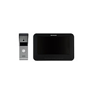 Hikvision DS-KIS205T (Black) Комплект DS-KB2421-IM (вызывная панель) + DS-KH2220-S (монитор 7 )