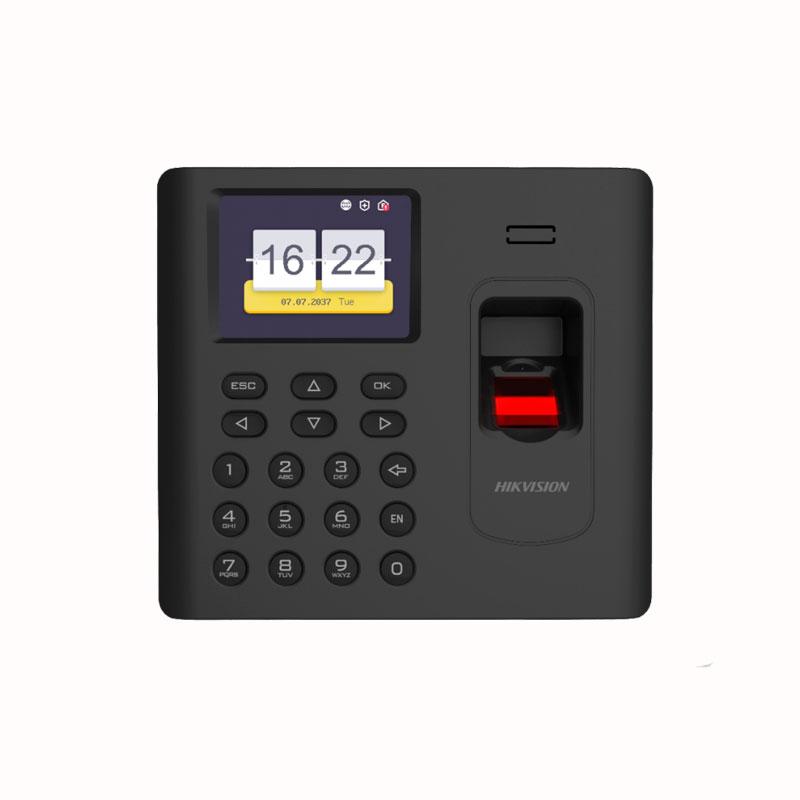 Hikvision DS-K1A802AMF Терминал учета со встроенными считывателями Mifare карт и отпечатков - фото 1 - id-p107821511