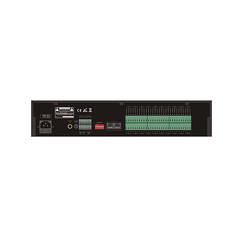 ITC T-6212A Блок контроллера системы оповещения на 10 зон, двойной режим, до 30 блоков в группе - фото 2 - id-p107822173