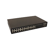 OSNOVO Midspan-12/180RGM 12 портты Gigabit Ethernet басқарылатын PoE инжекторы