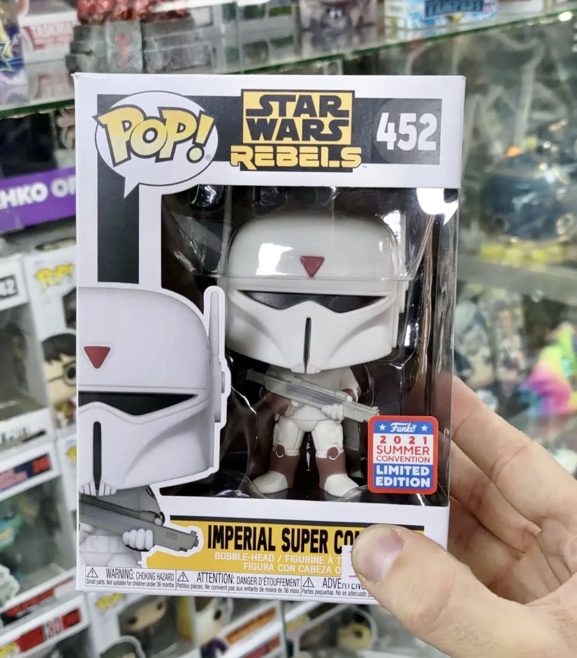 Funko Pop Imperial Super Commando - Star Wars Rebels - 452 (Байтурсынова 15)