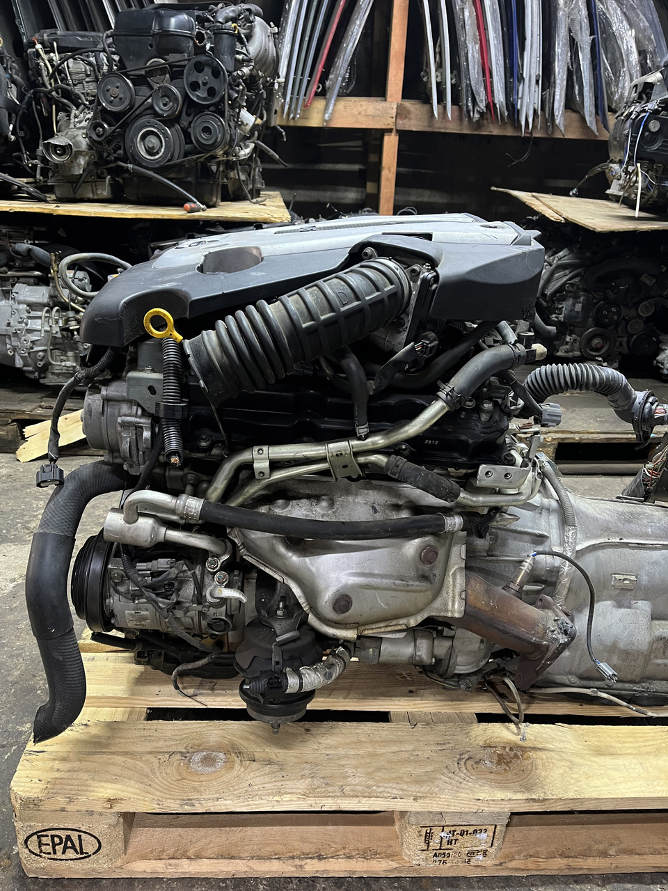 Двигатель Nissan VQ25HR 2.5 - фото 3 - id-p107824484