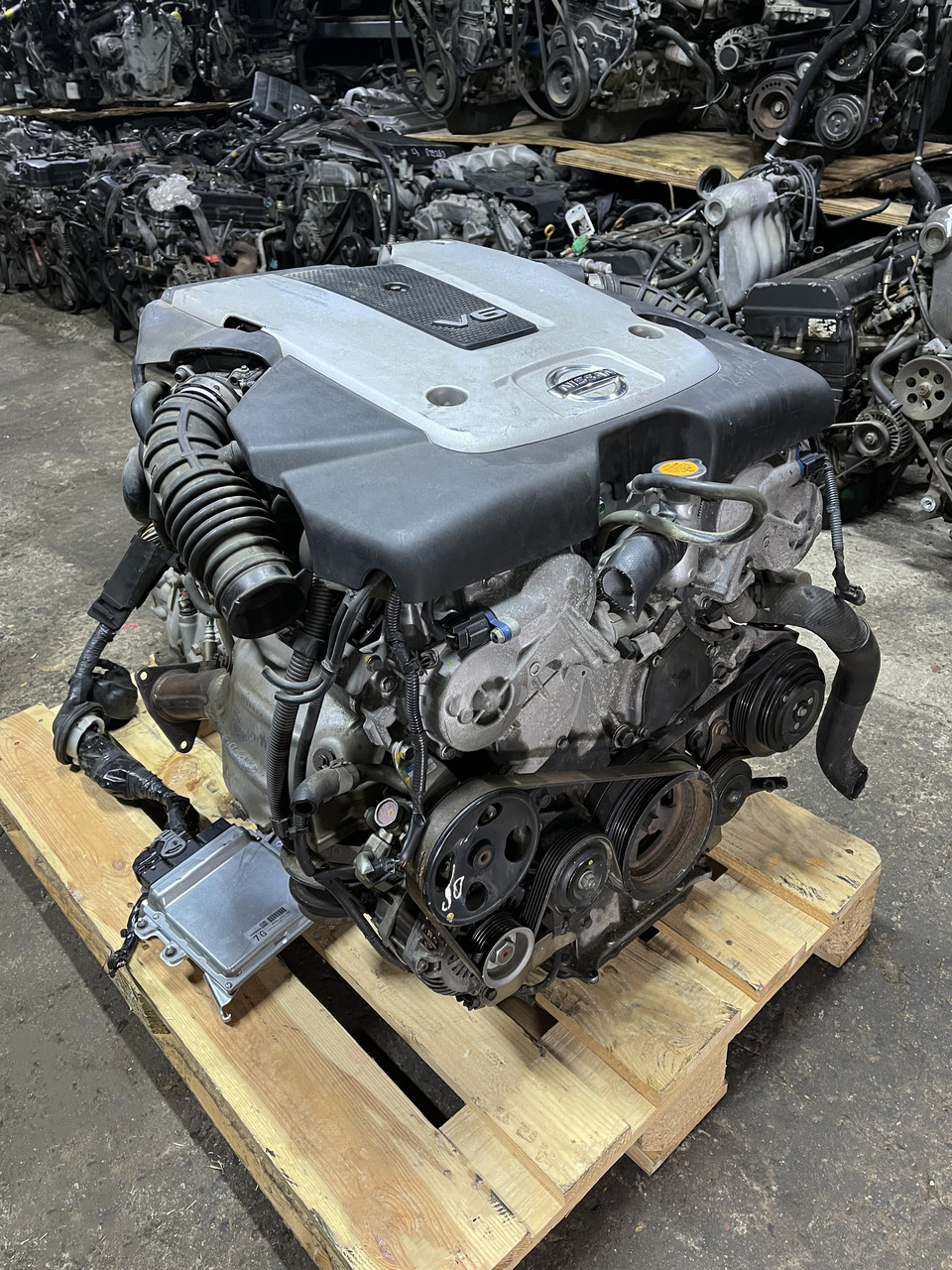 Двигатель Nissan VQ25HR 2.5 - фото 2 - id-p107824484