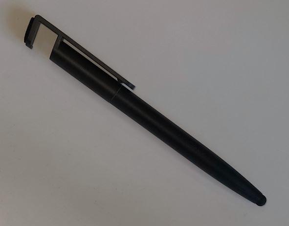 Ручка-стилус шариковая эконом - класса Чёрная матовая SMART - фото 1 - id-p107824779