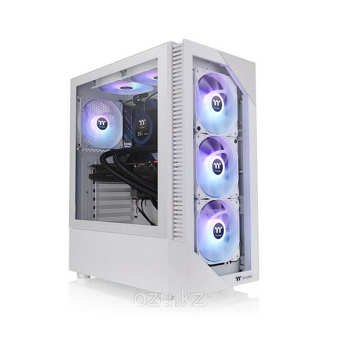 Компьютерный корпус Thermaltake View 200 TG Snow ARGB без Б/П, фото 1