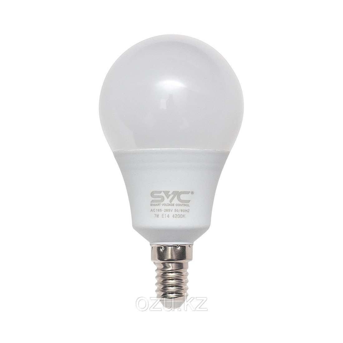 Эл. лампа светодиодная SVC LED G45-7W-E14-4200K, Нейтральный