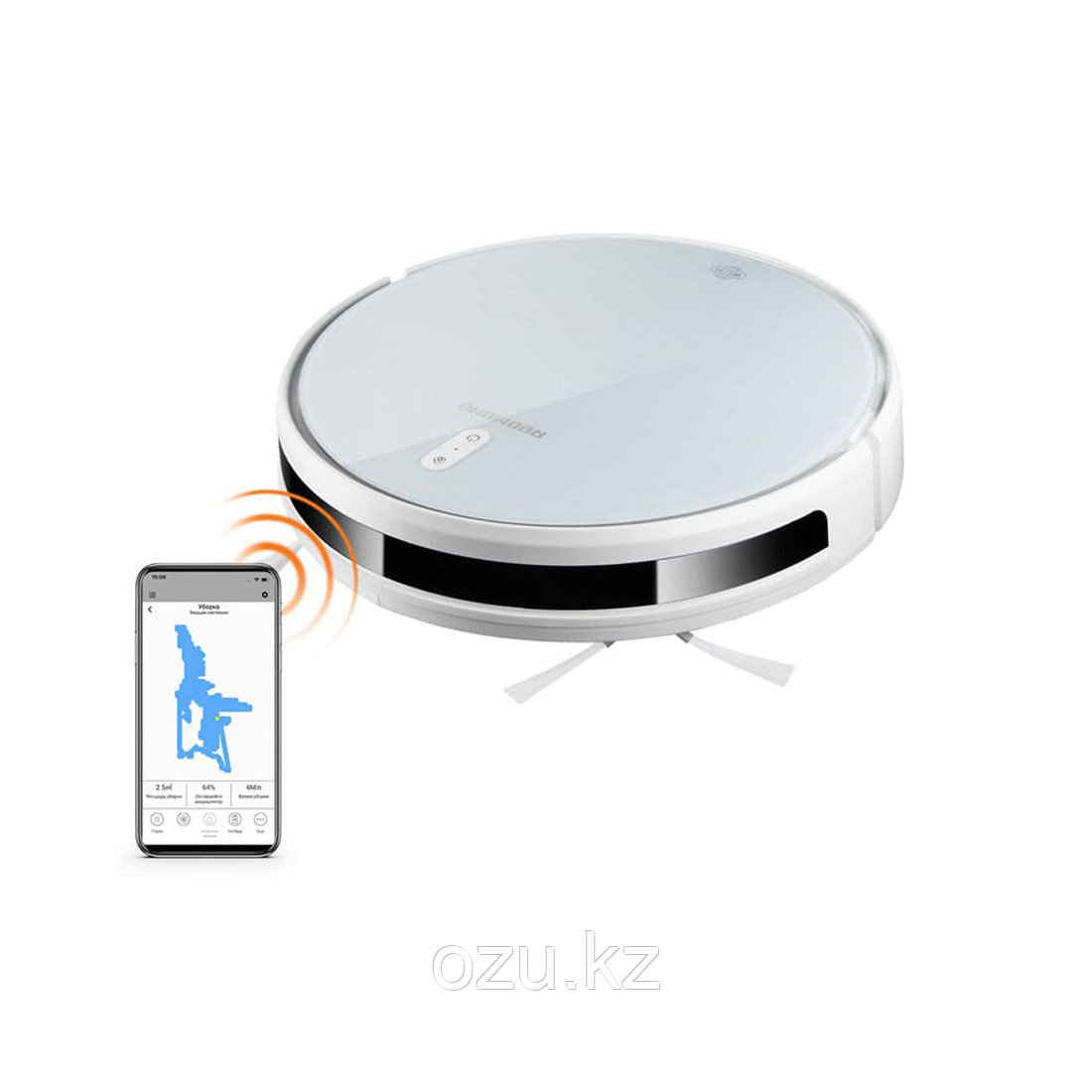 Робот-пылесос Redmond RV-R640S Белый, фото 1
