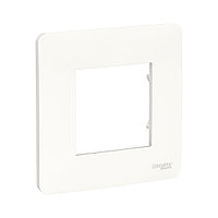 Рамка SE NU200218 Unica Studio 1 постовая белый