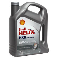 Shell Helix HX 8 RUS 5W30 4л масло моторное.