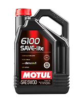 Моторное масло Motul 6100 Save-Lite 5W-30, 4 л.