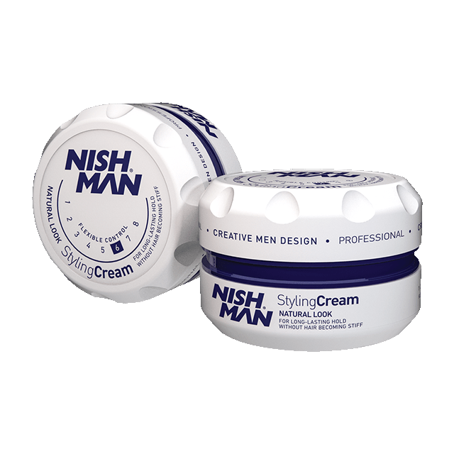 Крем для укладки "NISHMAN Styling Cream - 6" средней фиксации, для тонких и слабых волос