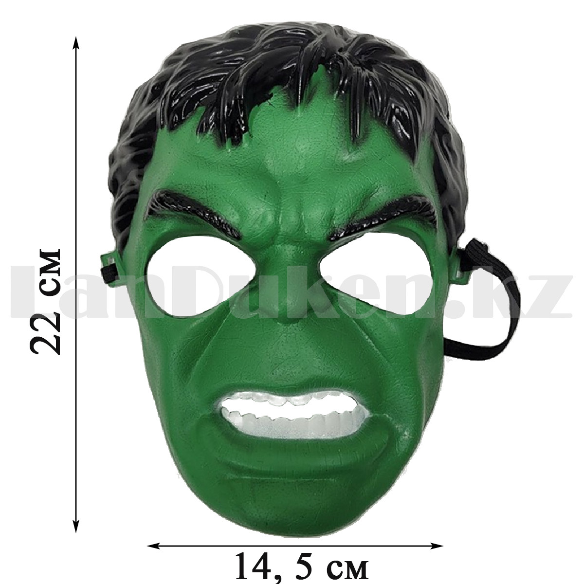 Карнавальная маска Халка из мстителей - фото 2 - id-p107832593