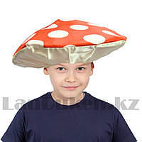 Карнавальная детская шляпа в виде гриба
