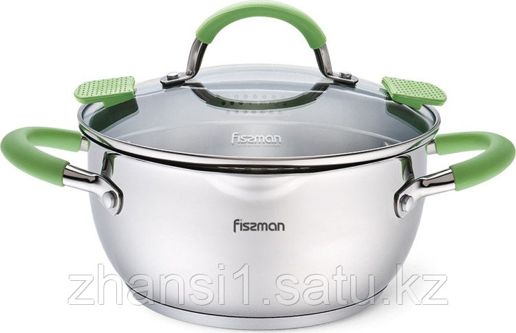 Кастрюля Fissman Charlotte 4.7 л сталь
