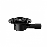 VB 510.0 F Воронка кровельная горизонтальная с плоским листвоуловителем для эксплуатируемых кровель