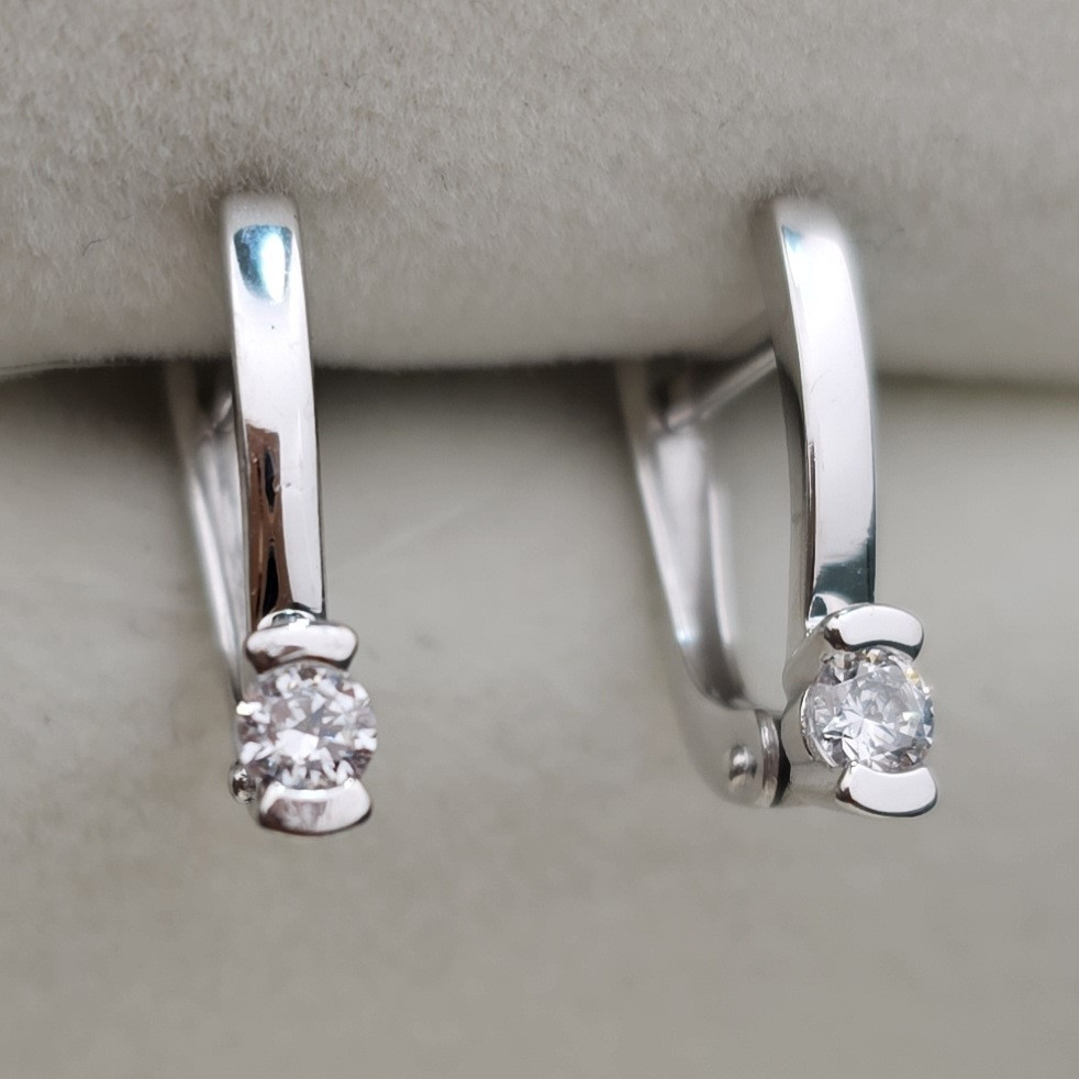 Золотые серьги 1,85 гр, 585 проба