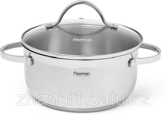 Кастрюля Fissman Luminosa 2.1 л сталь