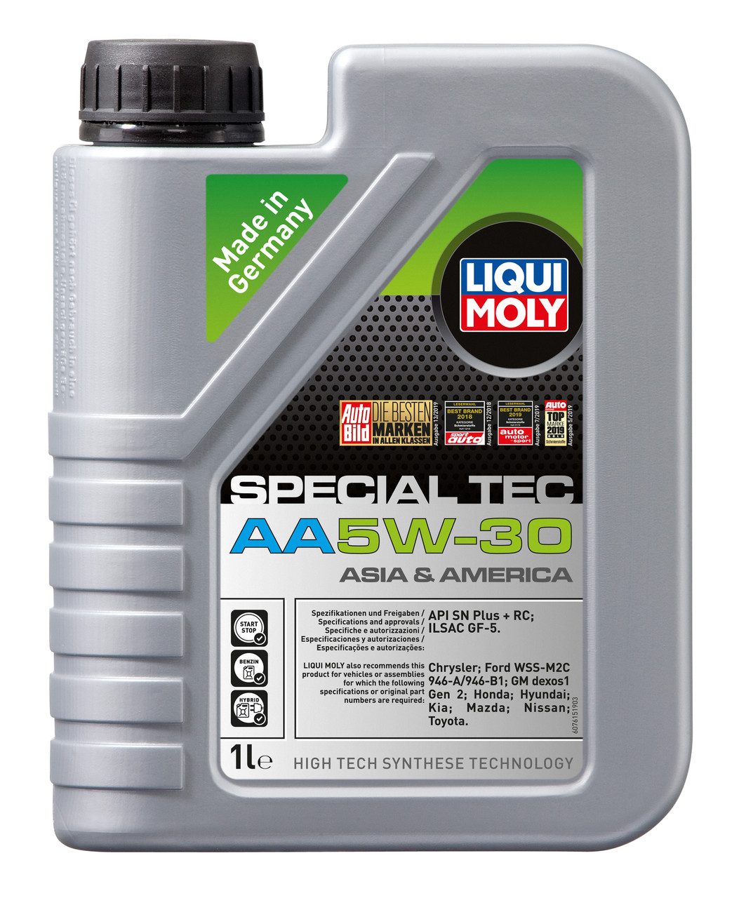 Моторное масло LIQUI MOLY Special Tec AA 5W-30 1л - фото 1 - id-p107836326