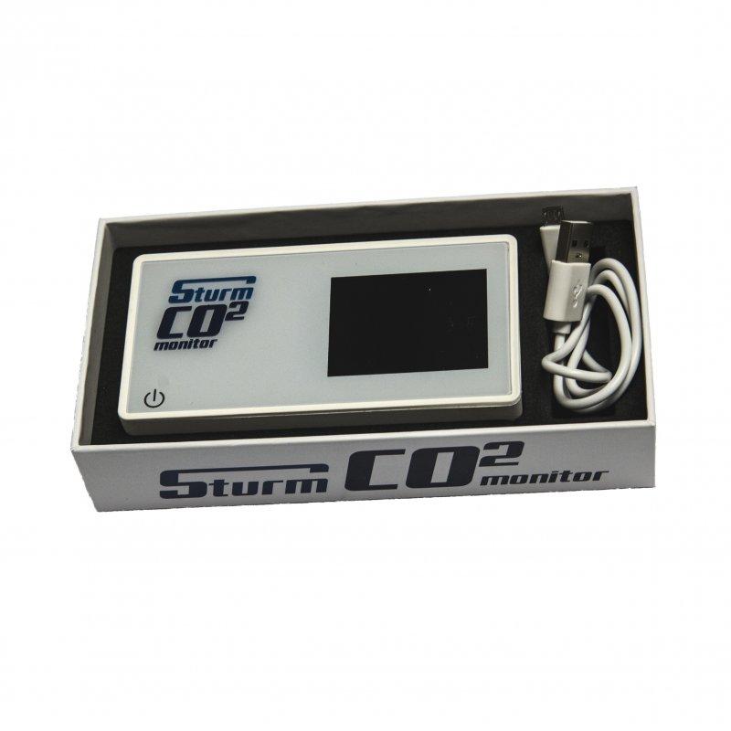 Монитор STURM CO2 - Измеритель CO2, влажности и температуры - фото 5 - id-p107835982