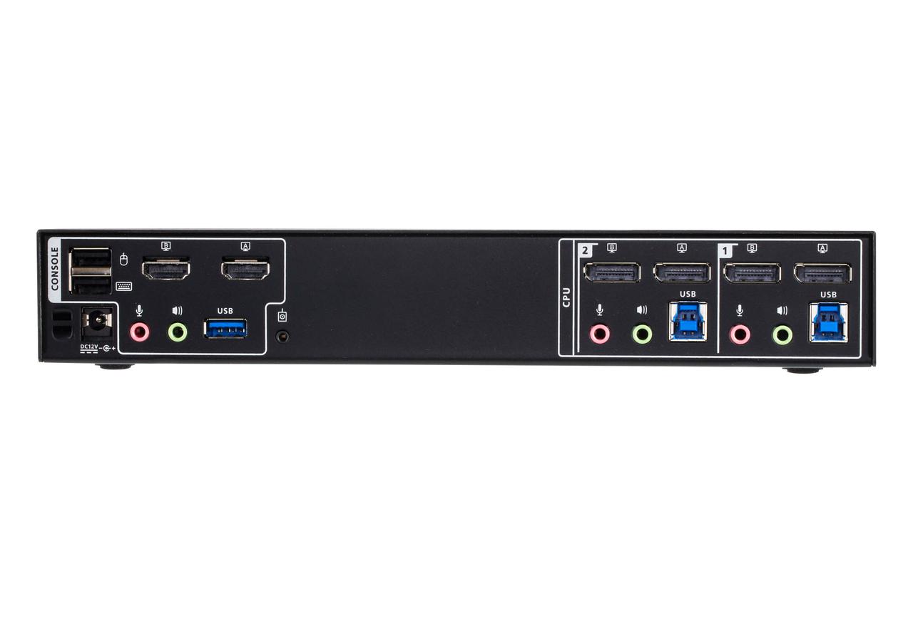 2-портовый 4K DisplayPort KVM-переключатель с поддержкой Boundles Switching CM1942 ATEN - фото 3 - id-p107837205