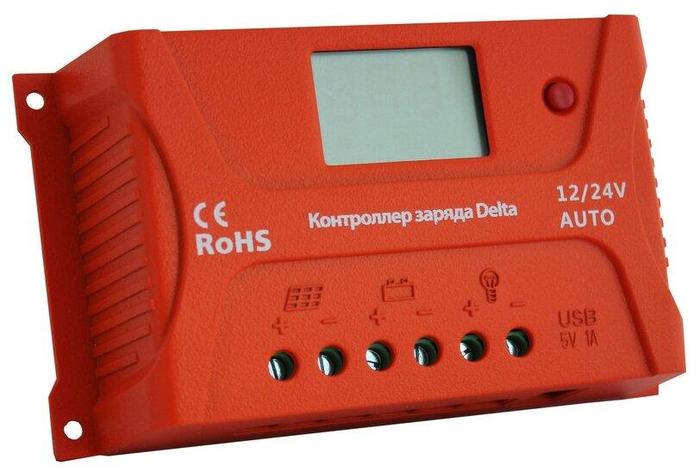 Контроллер заряда для солнечных батарей PWM 2420 (id 107838158)