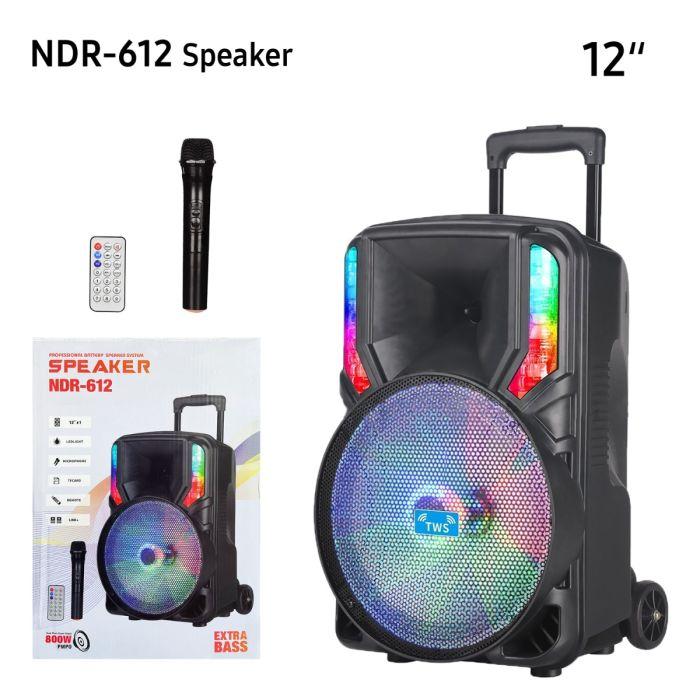 Колонка Speaker NDR-612 с беспроводным микрофоном - фото 1 - id-p107849270