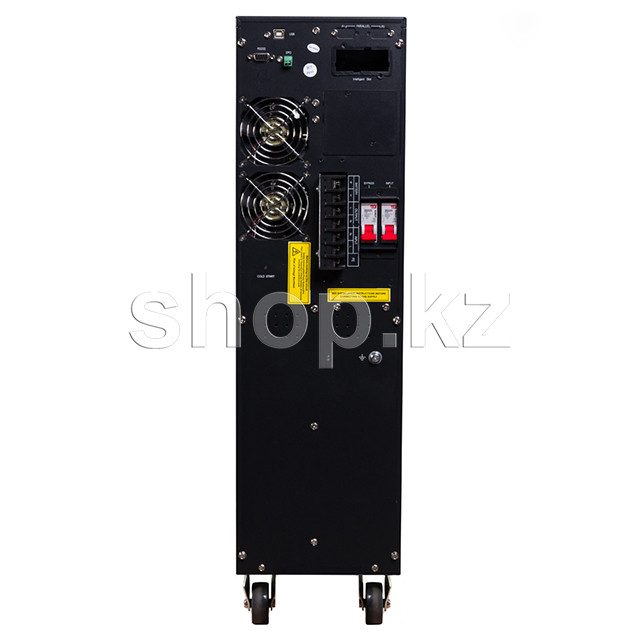 UPS SVC PTS-10KL-LCD, 10000VA, 10000W, 16x12V, 9Ah, AVR 110-288, клемм., RS-232, USB, Black - фото 2 - id-p107856802
