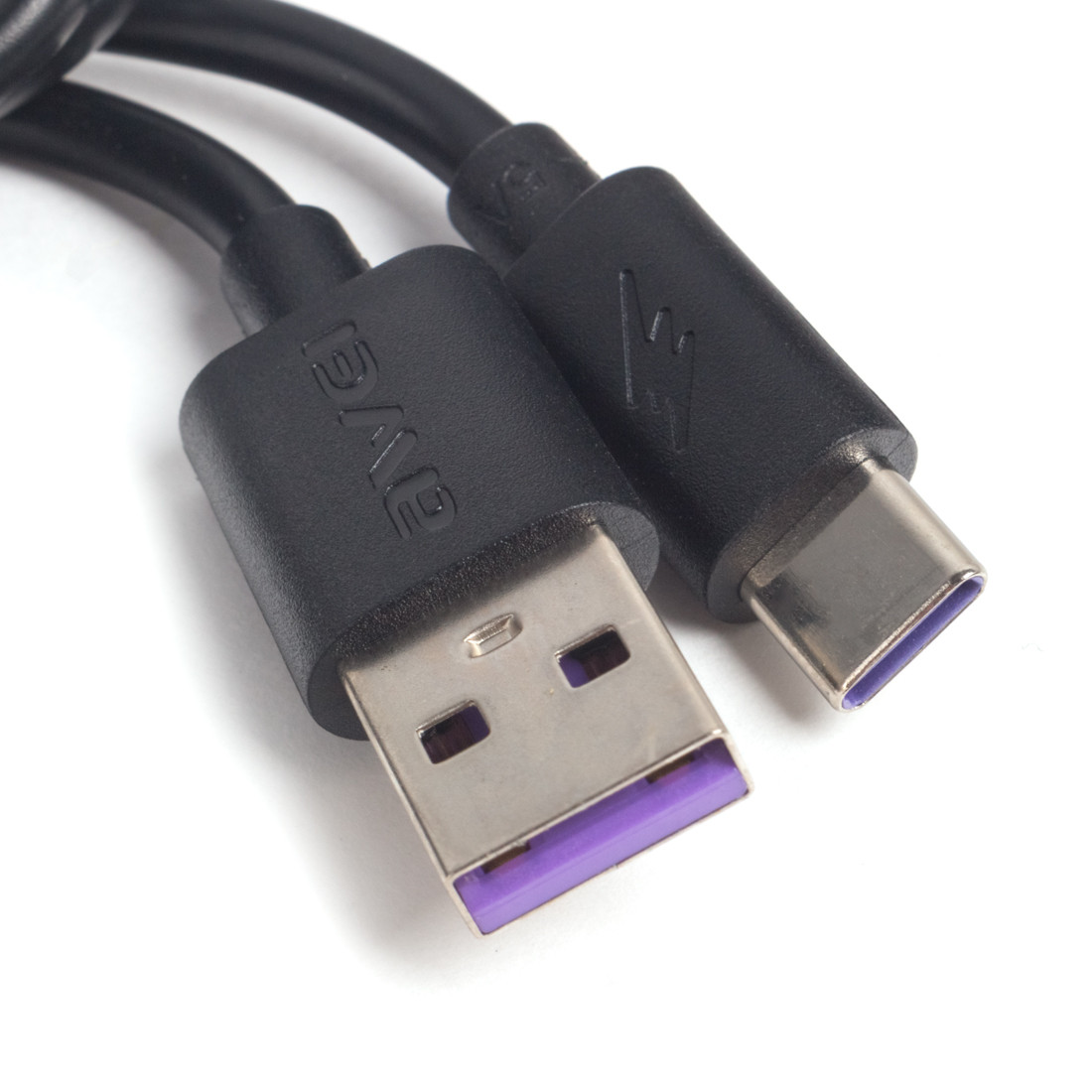 Awei CL-110T Интерфейсный кабель USB-A to Type-C 5A, 1m Черный