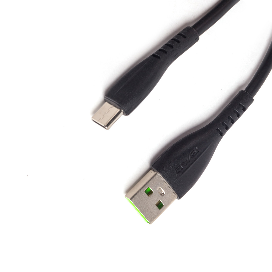 Awei CL-115T Интерфейсный кабель USB-A to Type-C 2,4A, 1m Черный - фото 2 - id-p107860916