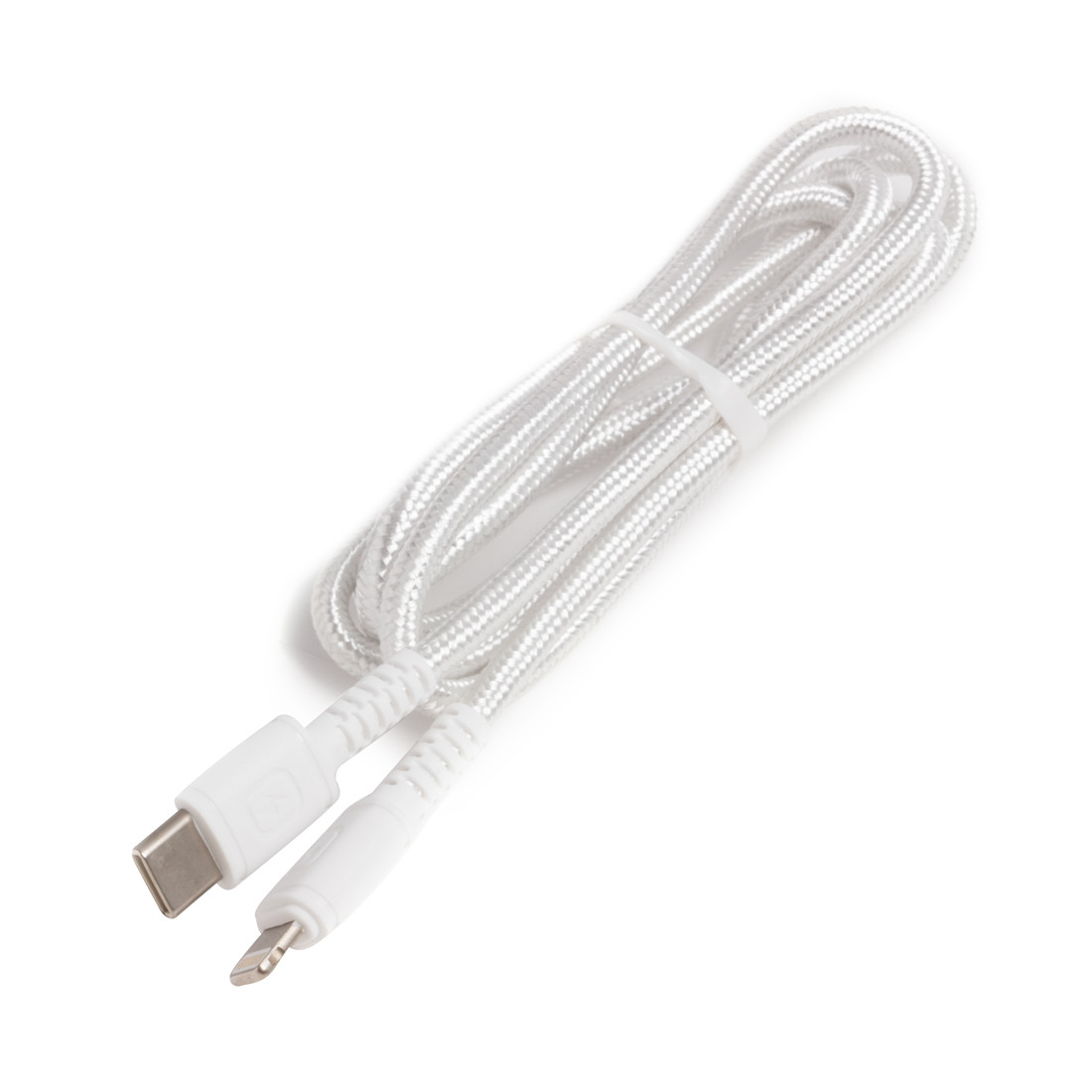 Awei CL-118L Интерфейсный кабель Type-C to Lightning (Iphone) 5V, 2,4A, 1m, Белый - фото 2 - id-p107860923