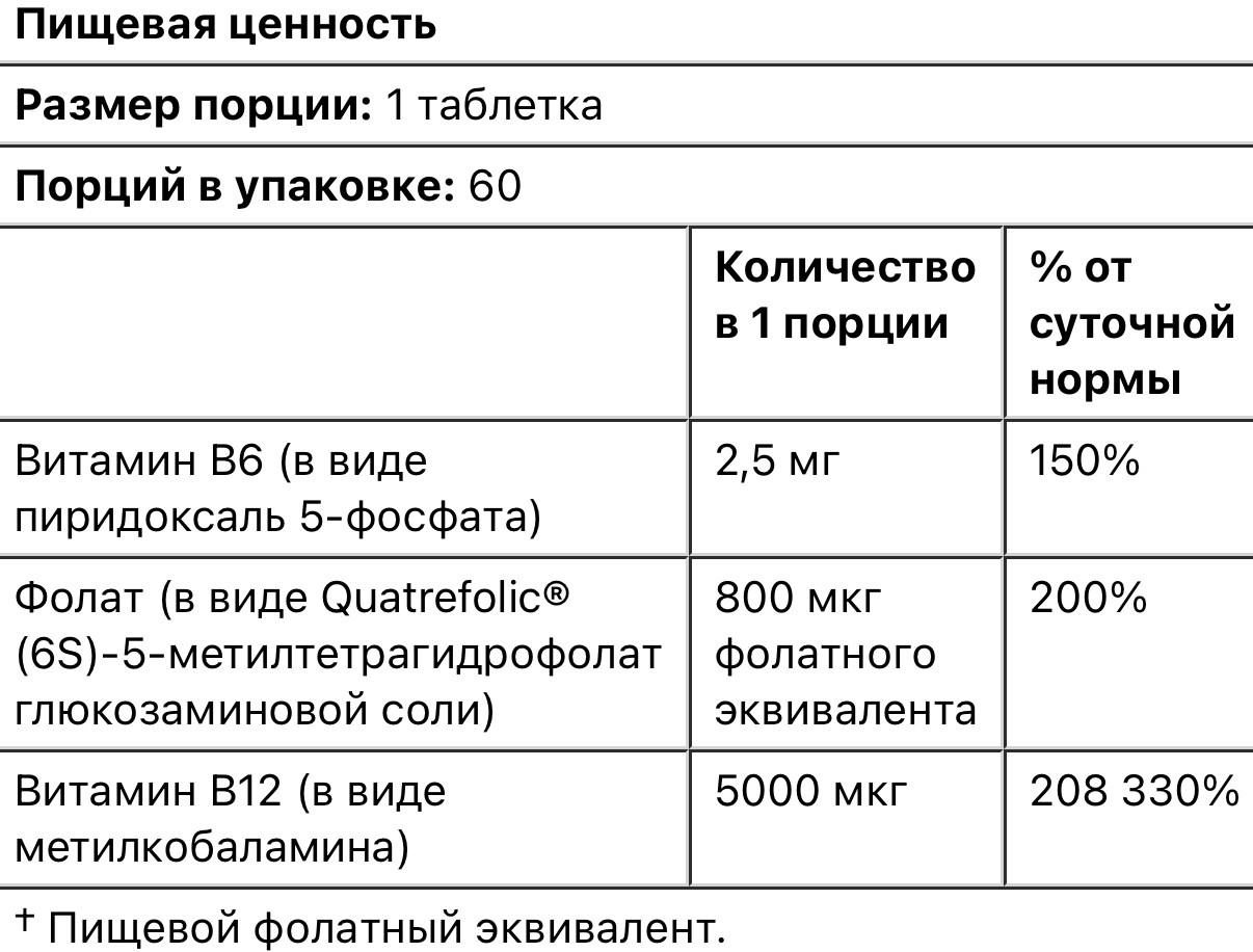 Jarrow formulas метил В12 и метилфолат, со вкусом вишни, 5000мкг/800мкг 60 жев таб - фото 3 - id-p107861022