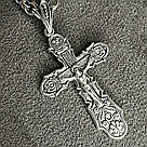 Серебряный мужской крест крупный. Серебро 925, фото 2