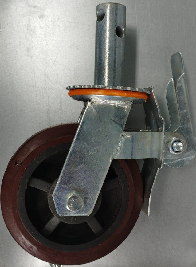 Комплект колес с тормозом для лесов 4 шт. (id 107861716), купить в ...