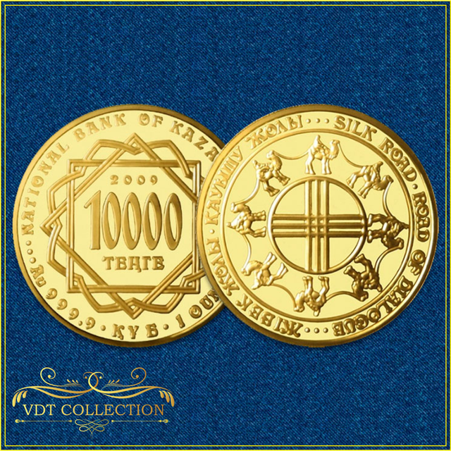 Золотые монеты Казахстана в Алматы от компании "L-SHOP".