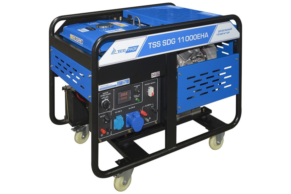 Дизельный генератор TSS SDG 11000EHA - фото 3 - id-p107829365