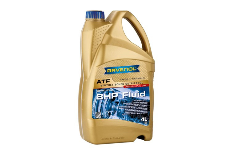 Трансмиссионное масло RAVENOL ATF 8HP Fluid 4л.