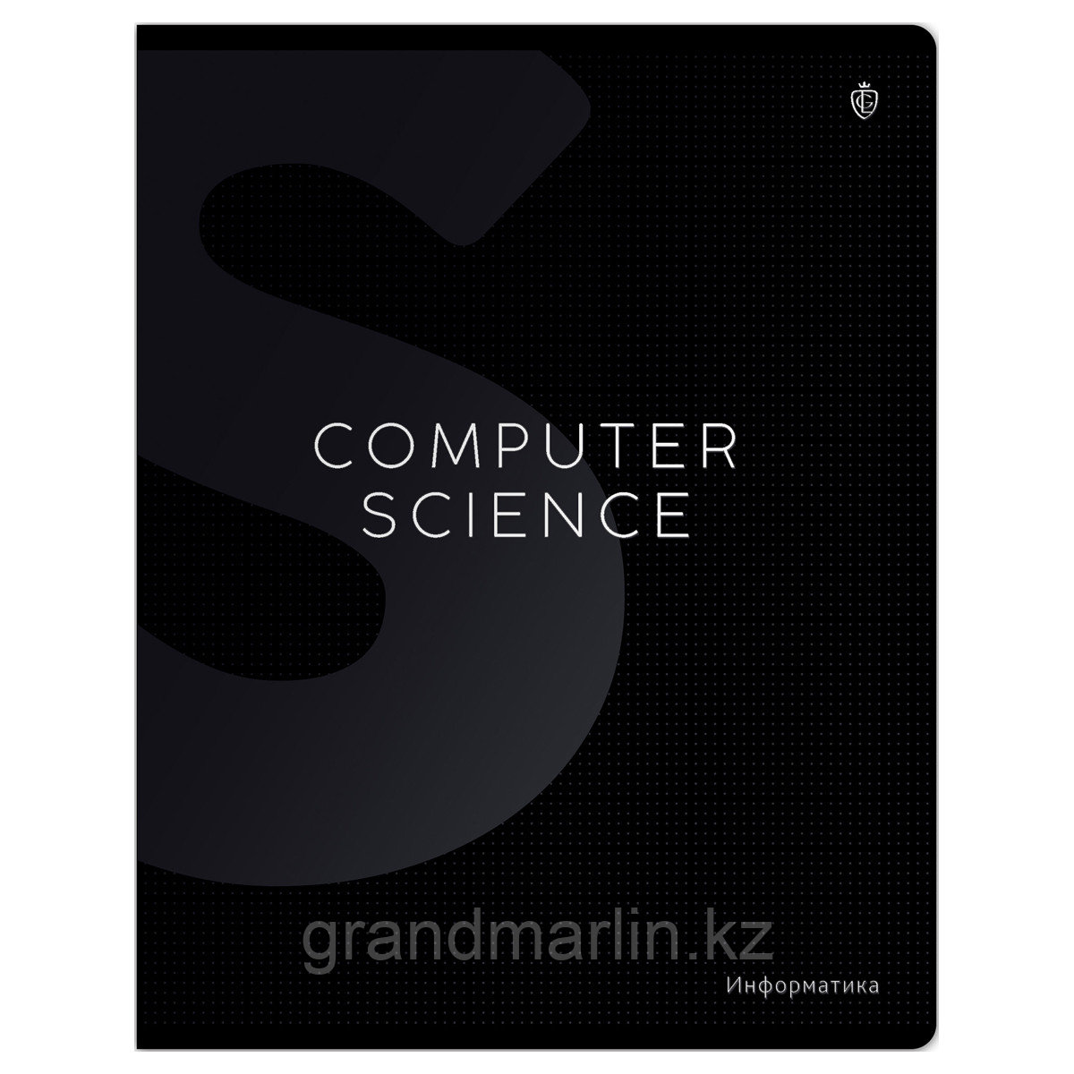 Тетрадь предметная 48л. Greenwich Line "Сolor black" - Информатика, софт-тач ламинация, выборочный У