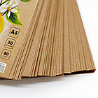 Бумага крафт, 50л., А4 ArtSpace, для печати и эскизов, 80г/м2, фото 4