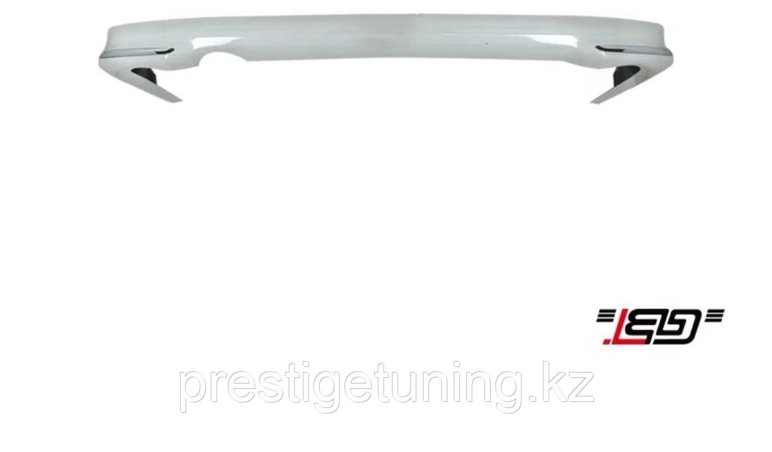 Задняя накладка на бампер Land Cruiser 200 2012-15 (Хром) Белый цвет - фото 1 - id-p107873435