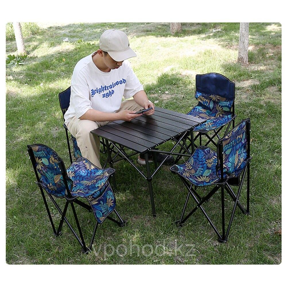 TUOHAI 5B1 орындықтары бар жиналмалы үстел, фото 1