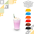 Стакан "BUBBLE CUP" 375мл прозрачный, ГЛЯНЦЕВЫЙ (25/500), фото 3