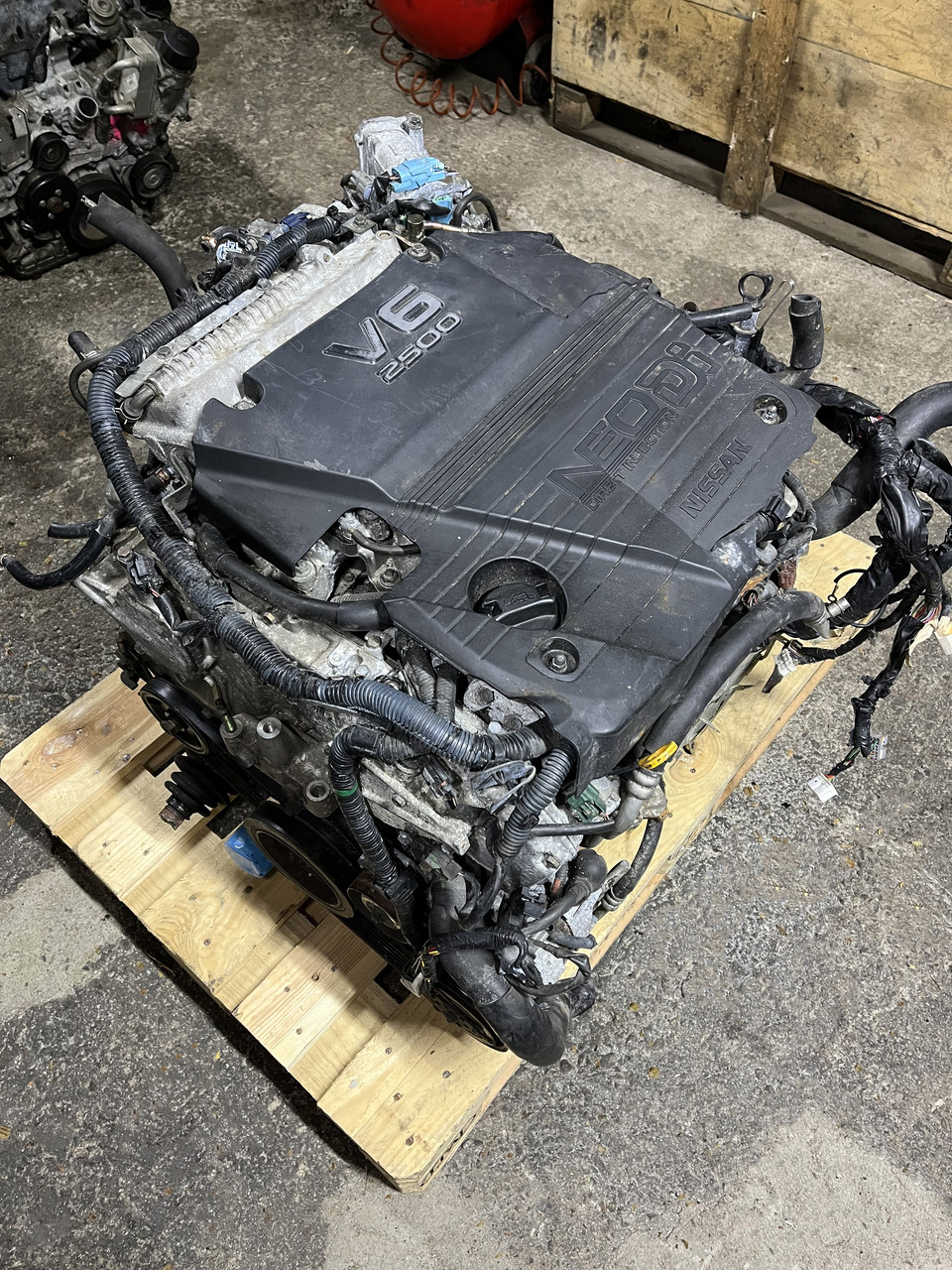 Двигатель Nissan VQ25DE 2.0 NEO - фото 2 - id-p107877050