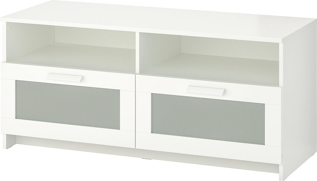 БРИМНЭС Тумба под ТВ, белый, 120x41x53 см: продажа, цена в Алматы ...