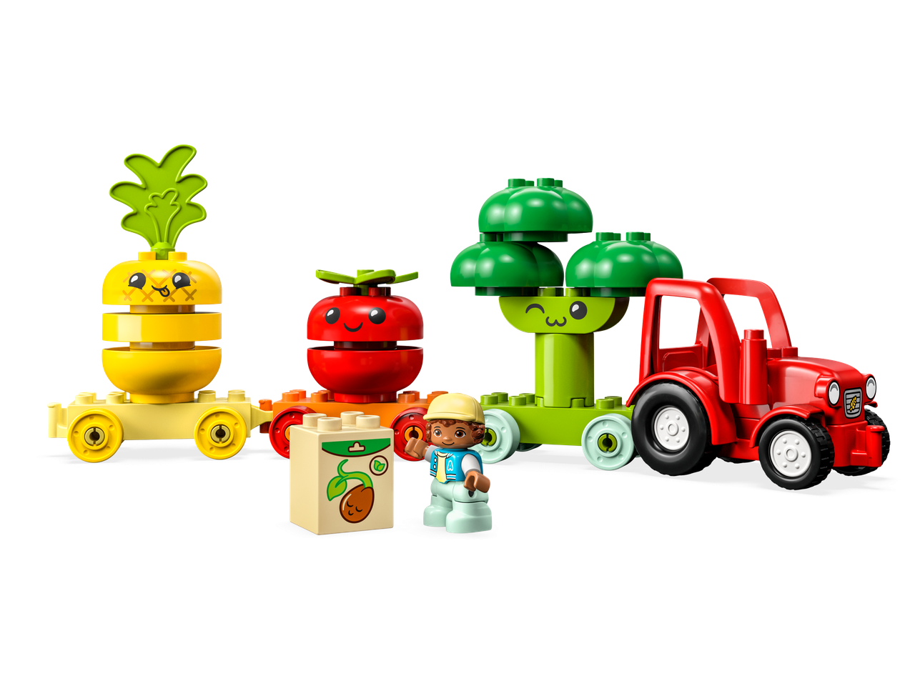 10982 Lego DUPLO Фруктово-овощной трактор, Лего Дупло - фото 3 - id-p107876946