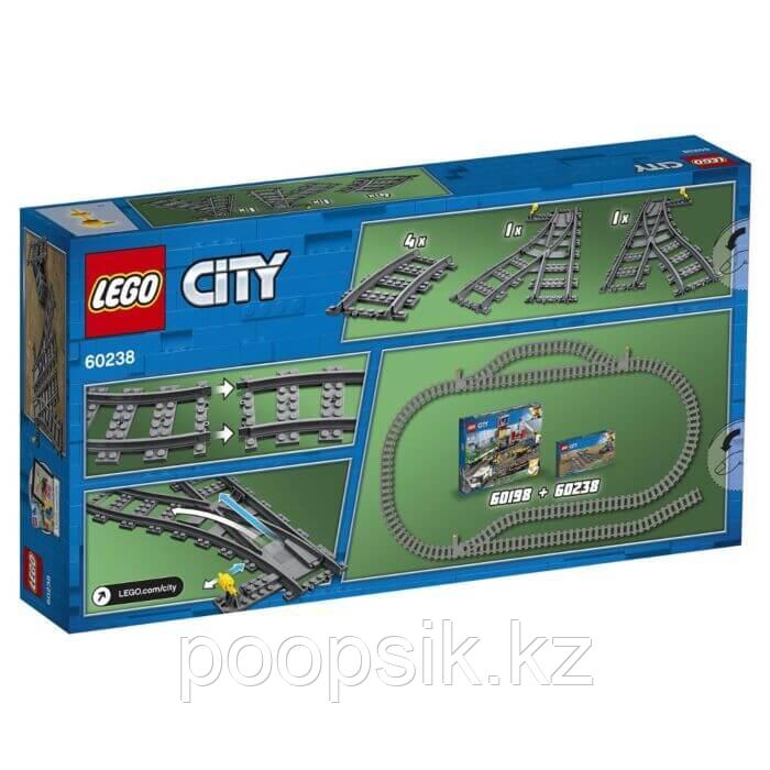 Lego City Trains Железнодорожные стрелки 60238 - фото 4 - id-p107877429