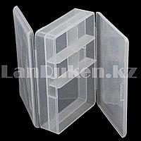 Органайзер двухсторонний прозрачный 10х6,5х3 см