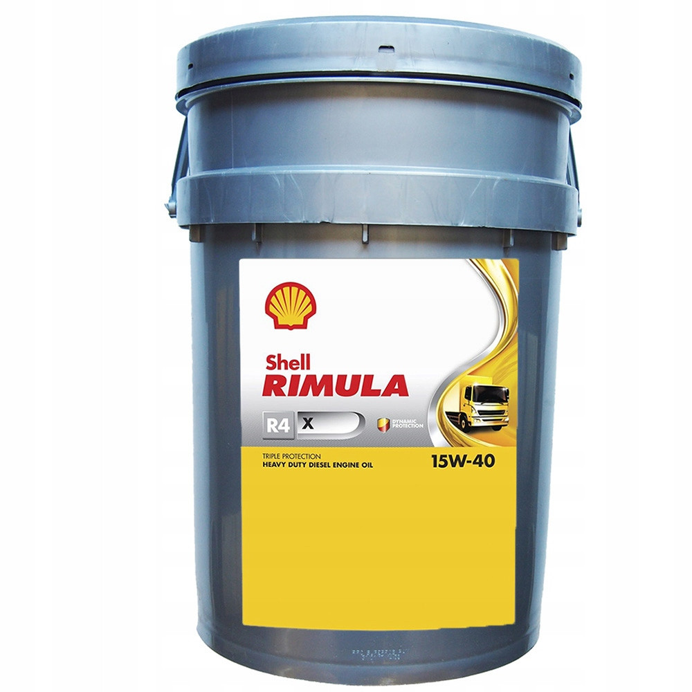Shell RIMULA R4 X 15w40 20л RUS масло моторное. - фото 1 - id-p107877445