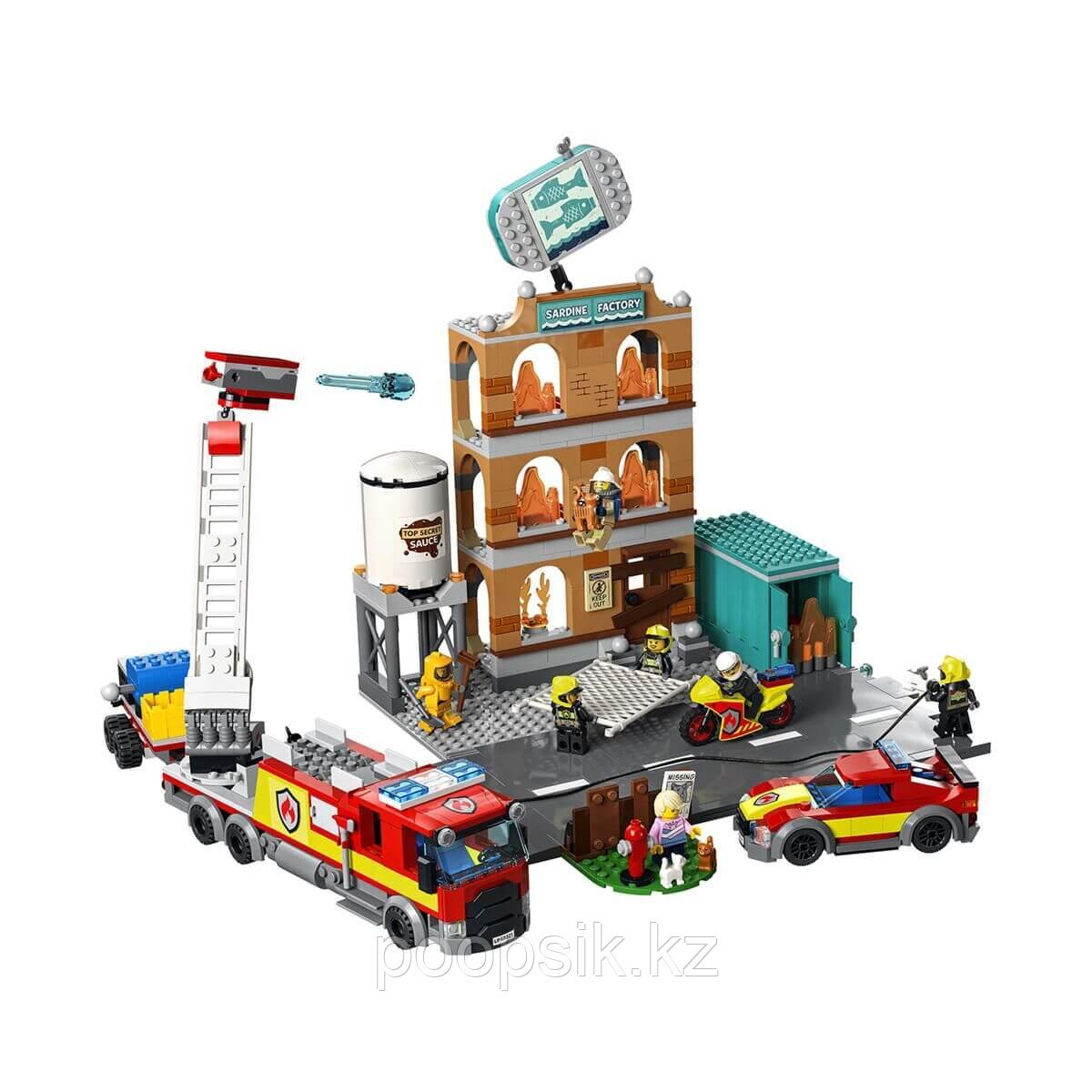 Lego City Fire Пожарная команда 60321 - фото 2 - id-p107877492
